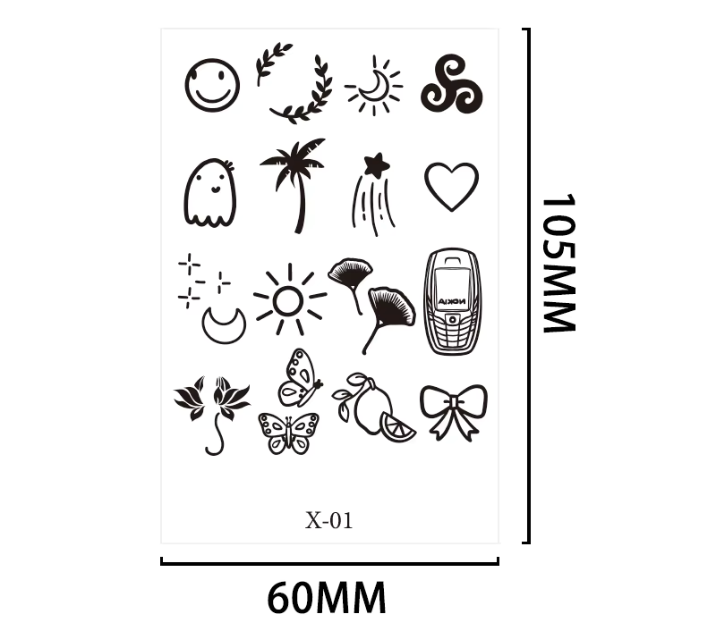 Small Tattoos (Neck/Hand/Chest)