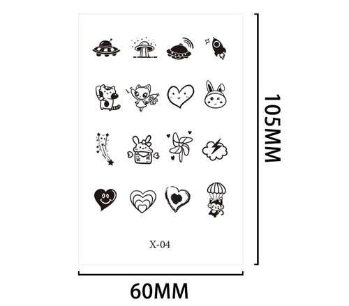 Small Tattoos (Neck/Hand/Chest)