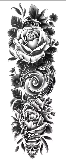 Full Sleeve Temporary Tattoo