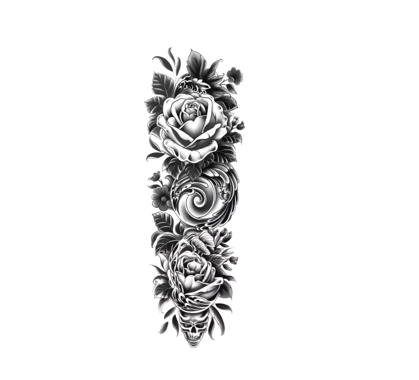 Full Sleeve Temporary Tattoo
